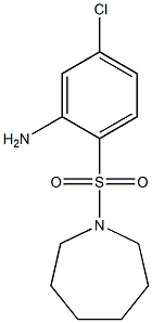 2-(azepane-1-sulfonyl)-5-chloroaniline Struktur