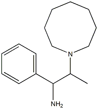 2-(azocan-1-yl)-1-phenylpropan-1-amine Struktur