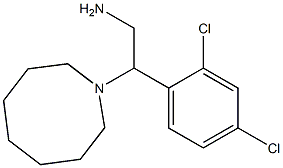 2-(azocan-1-yl)-2-(2,4-dichlorophenyl)ethan-1-amine Struktur