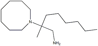 2-(azocan-1-yl)-2-methyloctan-1-amine Struktur