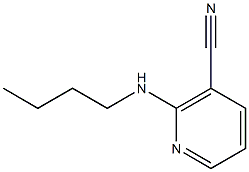 2-(butylamino)nicotinonitrile Struktur