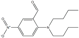 2-(dibutylamino)-5-nitrobenzaldehyde Struktur