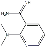 2-(dimethylamino)pyridine-3-carboximidamide Struktur