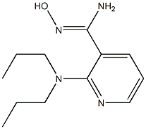 2-(dipropylamino)-N'-hydroxypyridine-3-carboximidamide Struktur