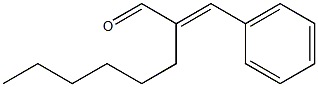 2-(phenylmethylidene)octanal Struktur