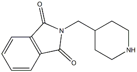 2-(piperidin-4-ylmethyl)-1H-isoindole-1,3(2H)-dione Struktur