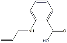 2-(prop-2-en-1-ylamino)benzoic acid Struktur