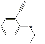 2-(propan-2-ylamino)benzonitrile Struktur