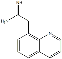 2-(quinolin-8-yl)ethanimidamide Struktur