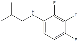 2,3,4-trifluoro-N-(2-methylpropyl)aniline Struktur