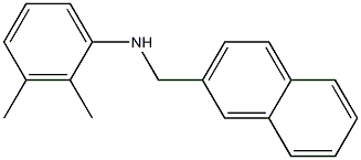 2,3-dimethyl-N-(naphthalen-2-ylmethyl)aniline Struktur