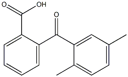 2-[(2,5-dimethylphenyl)carbonyl]benzoic acid Struktur