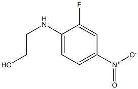 2-[(2-fluoro-4-nitrophenyl)amino]ethan-1-ol Struktur