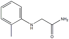 2-[(2-methylphenyl)amino]acetamide Struktur