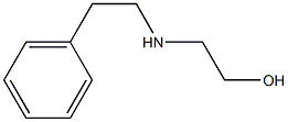 2-[(2-phenylethyl)amino]ethan-1-ol Struktur