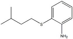 2-[(3-methylbutyl)thio]aniline Struktur