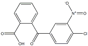 2-[(4-chloro-3-nitrophenyl)carbonyl]benzoic acid Struktur