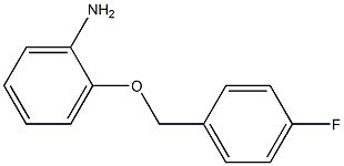 2-[(4-fluorobenzyl)oxy]aniline Struktur