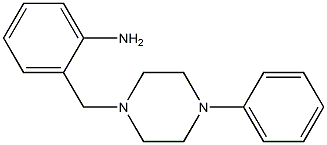 2-[(4-phenylpiperazin-1-yl)methyl]aniline Struktur