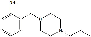 2-[(4-propylpiperazin-1-yl)methyl]aniline Struktur