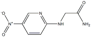 2-[(5-nitropyridin-2-yl)amino]acetamide Struktur