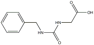 2-[(benzylcarbamoyl)amino]acetic acid Struktur