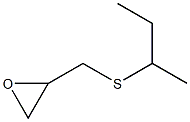 2-[(butan-2-ylsulfanyl)methyl]oxirane Struktur