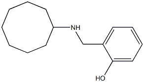 2-[(cyclooctylamino)methyl]phenol Struktur