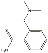 2-[(dimethylamino)methyl]benzenecarbothioamide Struktur