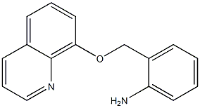 2-[(quinolin-8-yloxy)methyl]aniline Struktur