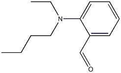 2-[butyl(ethyl)amino]benzaldehyde Struktur