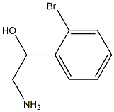 2-amino-1-(2-bromophenyl)ethan-1-ol Struktur