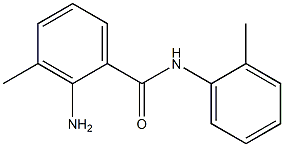 2-amino-3-methyl-N-(2-methylphenyl)benzamide Struktur