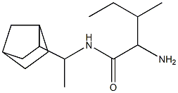 2-amino-N-(1-bicyclo[2.2.1]hept-2-ylethyl)-3-methylpentanamide Struktur