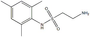 2-amino-N-(2,4,6-trimethylphenyl)ethane-1-sulfonamide Struktur