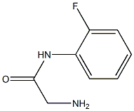 2-amino-N-(2-fluorophenyl)acetamide Struktur