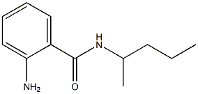 2-amino-N-(pentan-2-yl)benzamide Struktur