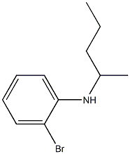 2-bromo-N-(pentan-2-yl)aniline Struktur