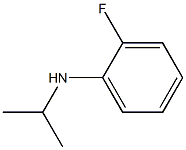 2-fluoro-N-(propan-2-yl)aniline Struktur