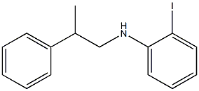 2-iodo-N-(2-phenylpropyl)aniline Struktur