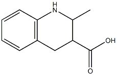 2-methyl-1,2,3,4-tetrahydroquinoline-3-carboxylic acid Struktur