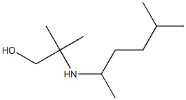 2-methyl-2-[(5-methylhexan-2-yl)amino]propan-1-ol Struktur