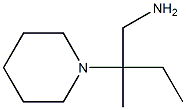 2-methyl-2-piperidin-1-ylbutan-1-amine Struktur