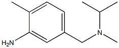 2-methyl-5-{[methyl(propan-2-yl)amino]methyl}aniline Struktur