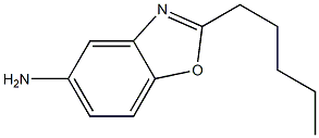 2-pentyl-1,3-benzoxazol-5-amine Struktur