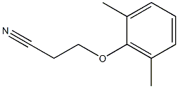 3-(2,6-dimethylphenoxy)propanenitrile Struktur