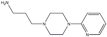 3-(4-pyridin-2-ylpiperazin-1-yl)propan-1-amine Struktur