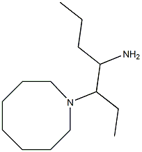 3-(azocan-1-yl)heptan-4-amine Struktur