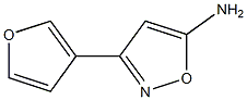 3-(furan-3-yl)-1,2-oxazol-5-amine Struktur