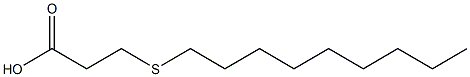 3-(nonylsulfanyl)propanoic acid Struktur